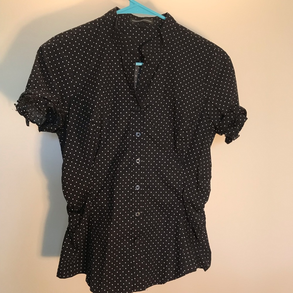 Women’s Express Design Studio small button blouse